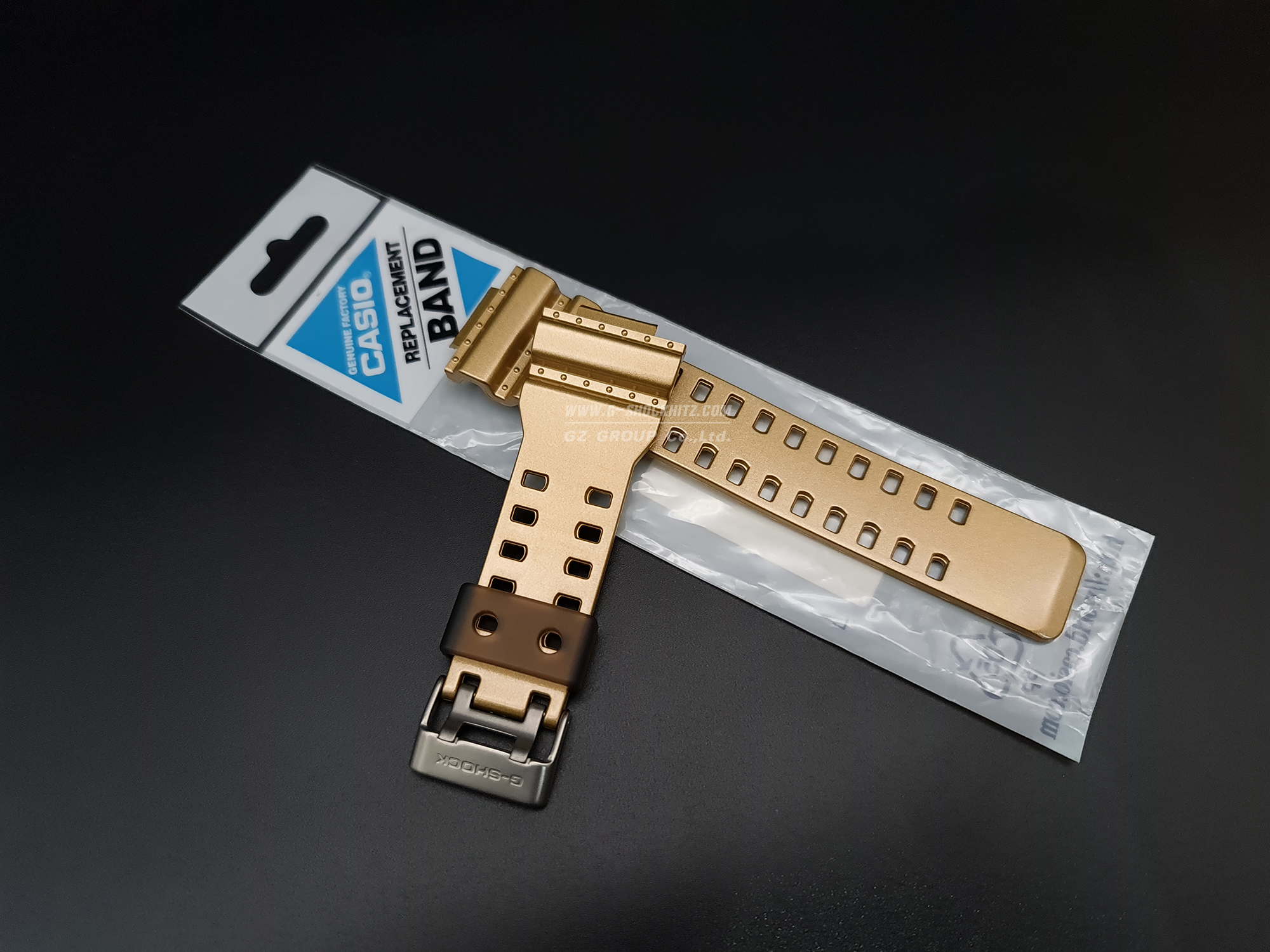 CASIO GENUINE FACTORY CASIO REPLACEMENT อะไหล่นาฬิกา G-SHOCK พร้อมส่ง รุ่น GA-110GD-9 กรอบสายสีทอง