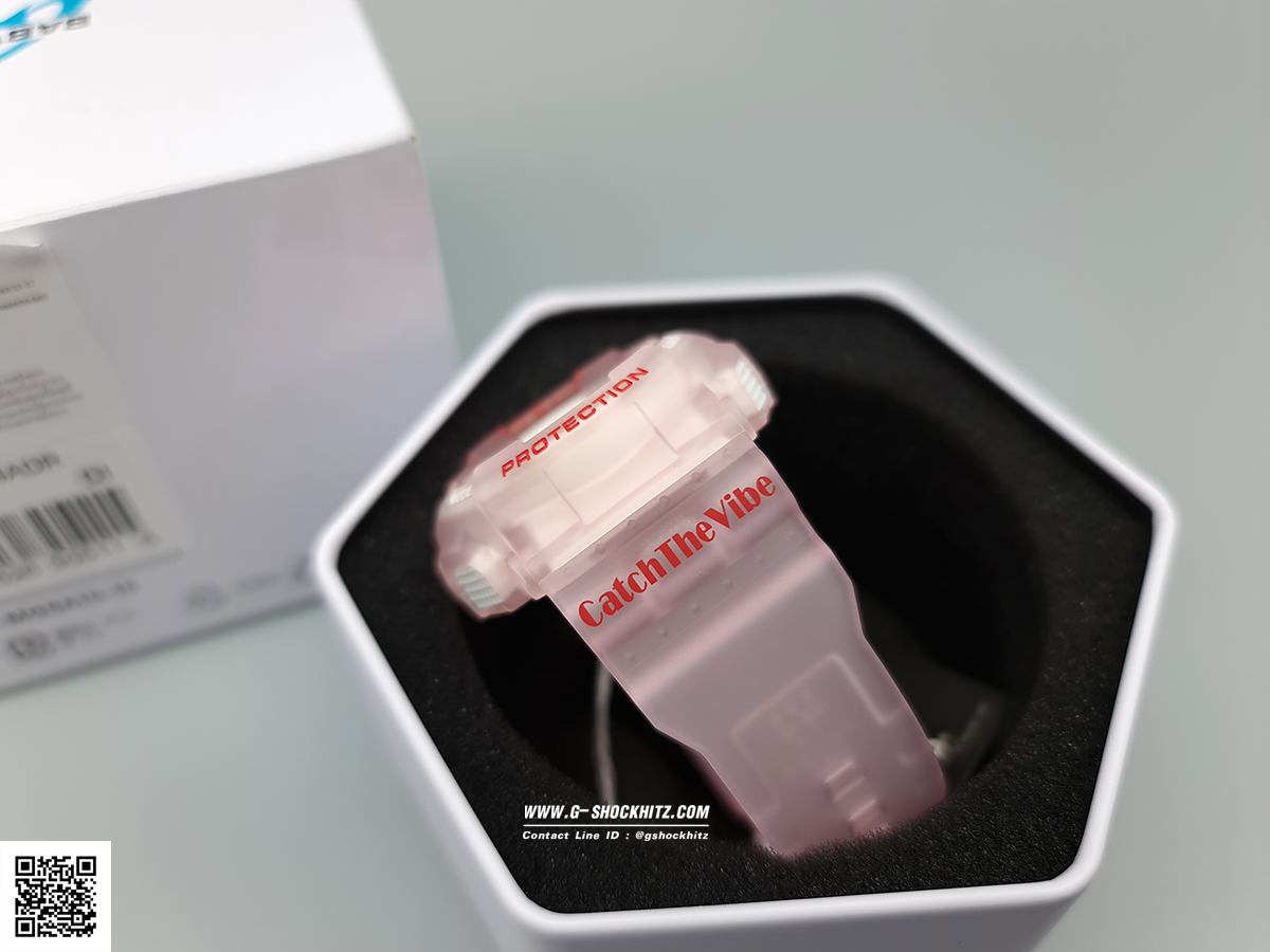 CASIO BABY-G นาฬิกาข้อมือ นาฬิกากันน้ำ นาฬิกาของแท้ ประกันศูนย์ CMG 1 ปี รุ่น BA-130CV-4A นาฬิกาสีชมพู