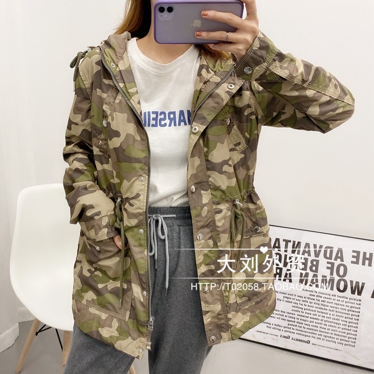 alcott เสื้อทหารลายพราง เสื้อคลุม ฮู้ดทหาร เสื้อลายพราง แบรนด์ ALCOTT งานตัดป้าย) แพทเทินสวย เท่ห์มาก คะ Size S/M/L/XL สำเนา สำเนา สำเนา สำเนา ลายพราง