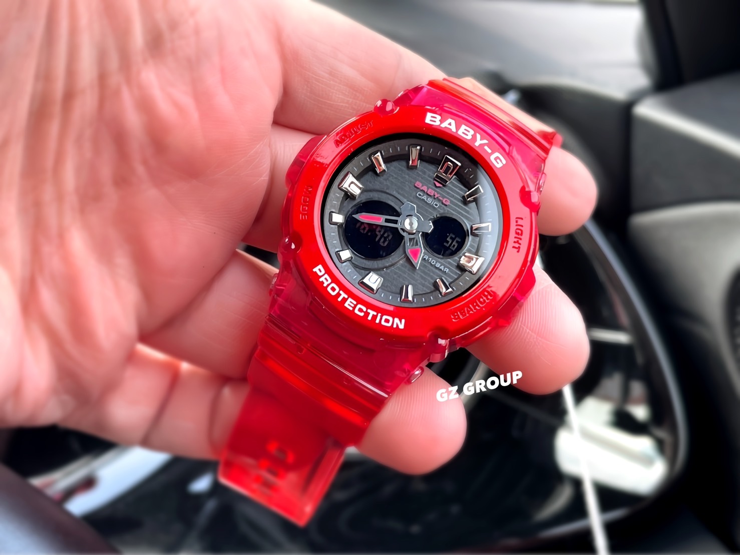 CASIO BABY-G นาฬิกาข้อมือ นาฬิกากันน้ำ นาฬิกาของแท้ ประกันศูนย์ CMG 1 ปี รุ่น BGA-270S-4A นาฬิกาสีชมพู