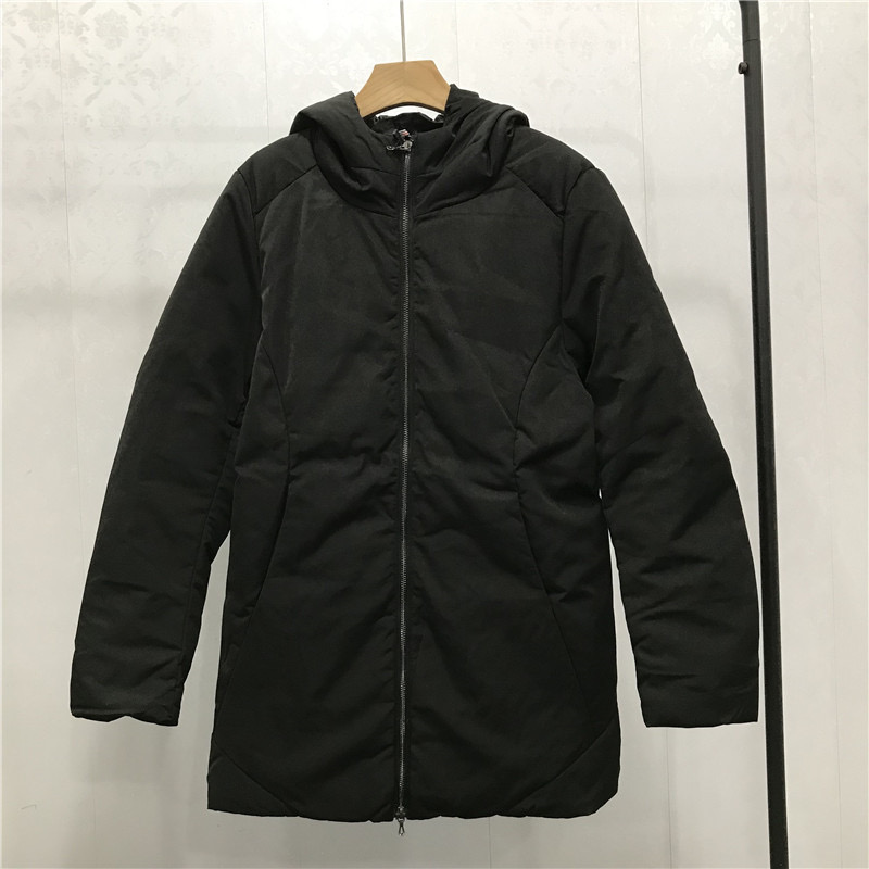 Double focus เสื้อกันหนาว เสื้อขนเป็ด DOWN JACKET เสื้อฮู้ดเฟอร์กันหนาว บุนวมอุ่น แบรนด์ Na silu ( Puffer Jacket ) สำเนา สำเนา สำเนา สำเนา ดำ