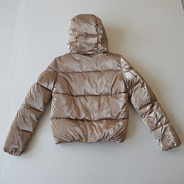 Oodji เสื้อกันหนาว เสื้อฮู้ด บุนวมอุ่น สีแชมเปญ แบรนด์ Oodji Ultra (padded puffer coAt