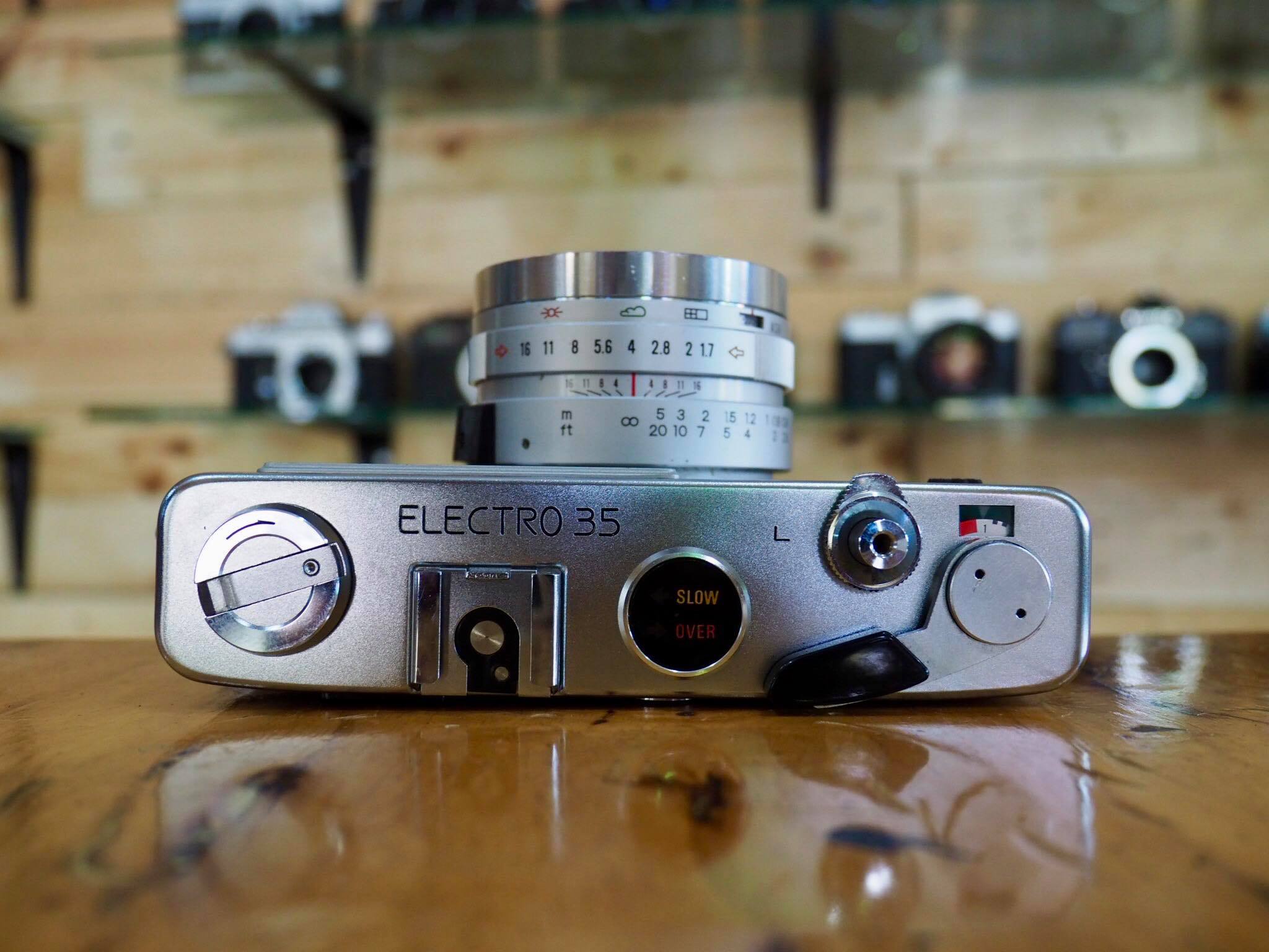 YASHICA ELECTRO35 GL YASHICA COLOR-YASHINON DX 40MM.F1.7