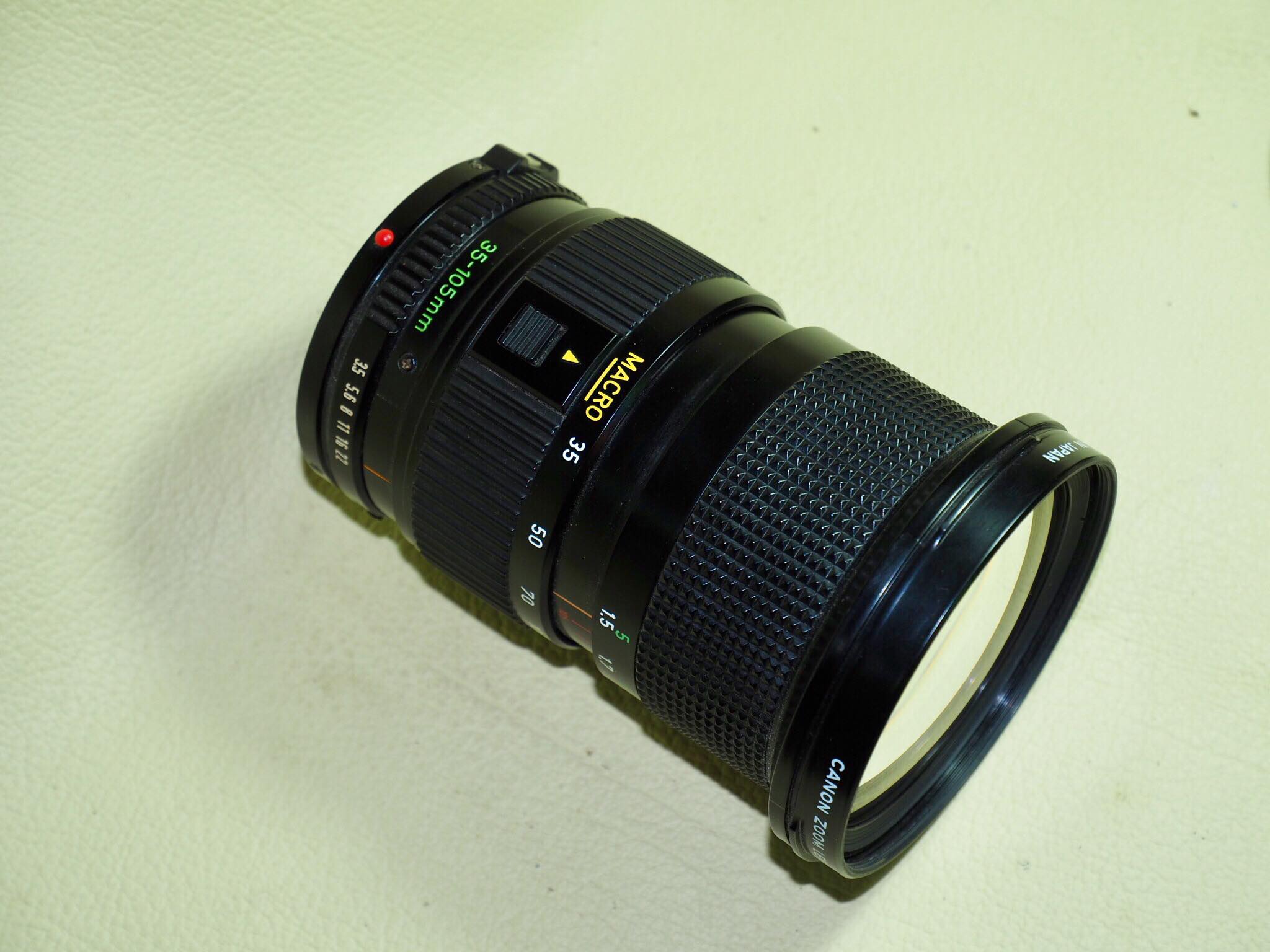 NEW CANON ZOOM FD 35-105MM.F3.5 MACRO