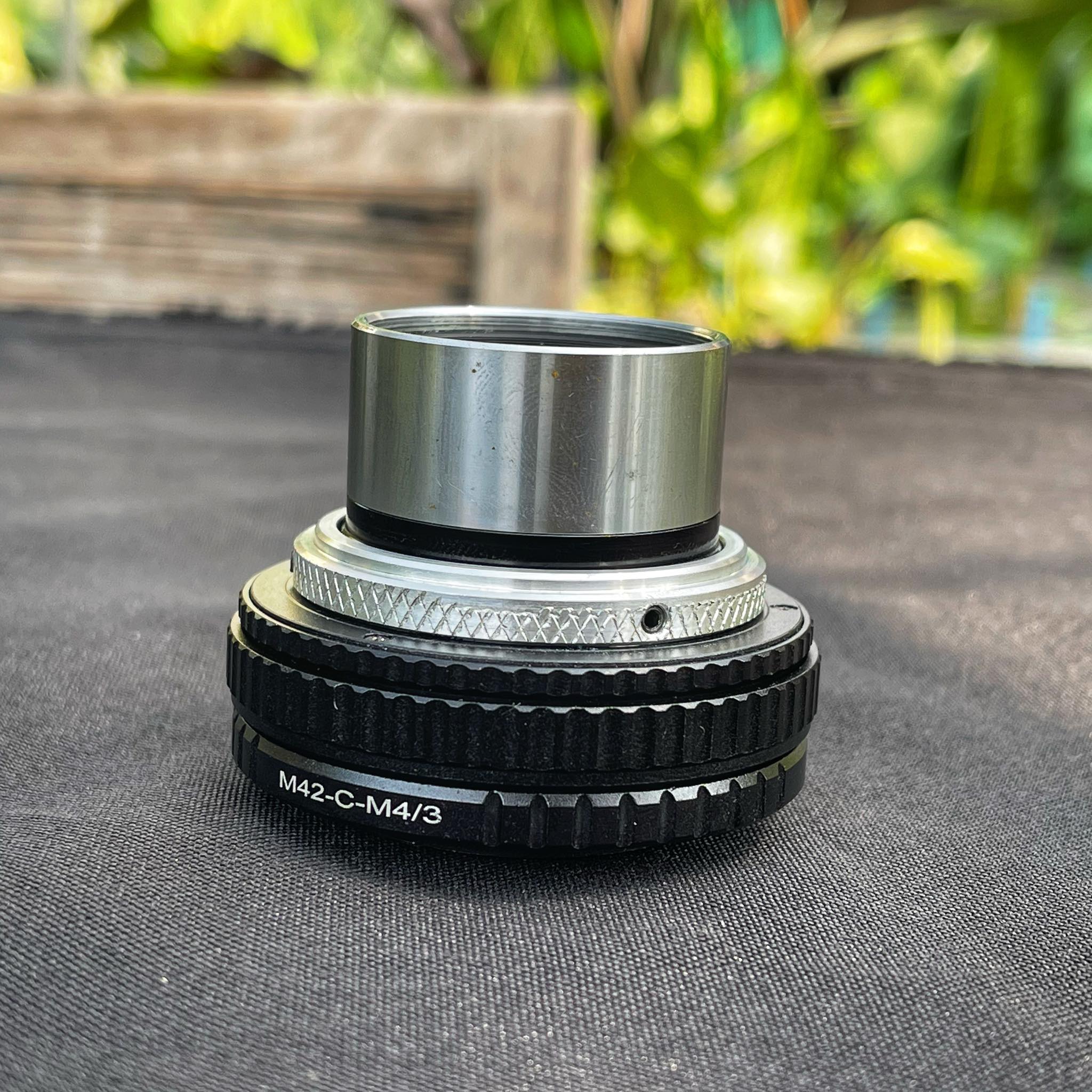 SANKYO CINE LENS 38MM.F1.4 MODIFIED M4/3 MOUNT