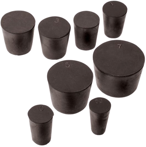 Rubber Stoppers จุกยางปิดหลอดทดลอง