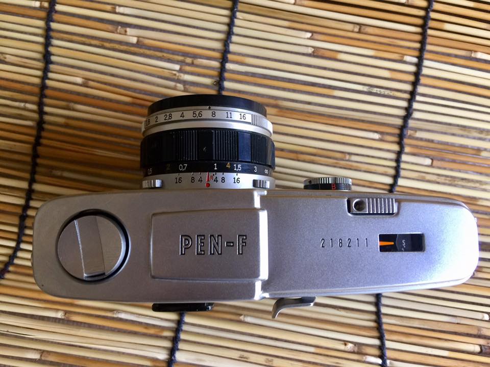 OLYMPUS PEN-F OLYMPUS F. ZUIKO AUTO-S 38MM. F1.8