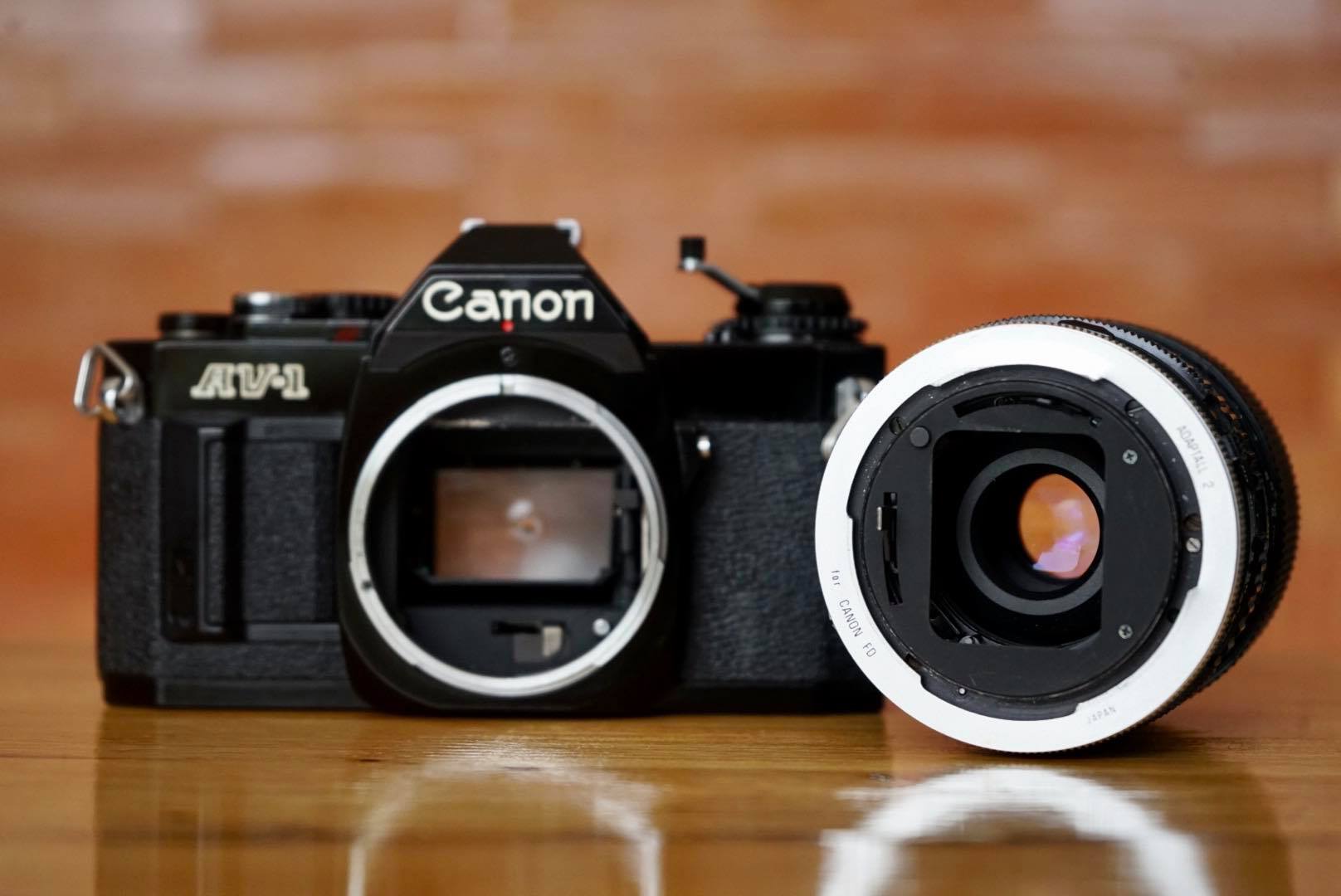 CANON AV1 TAMRON 28-70MM.F3.5-4.5 CF MACRO BBAR MC - ฟิล์มคา