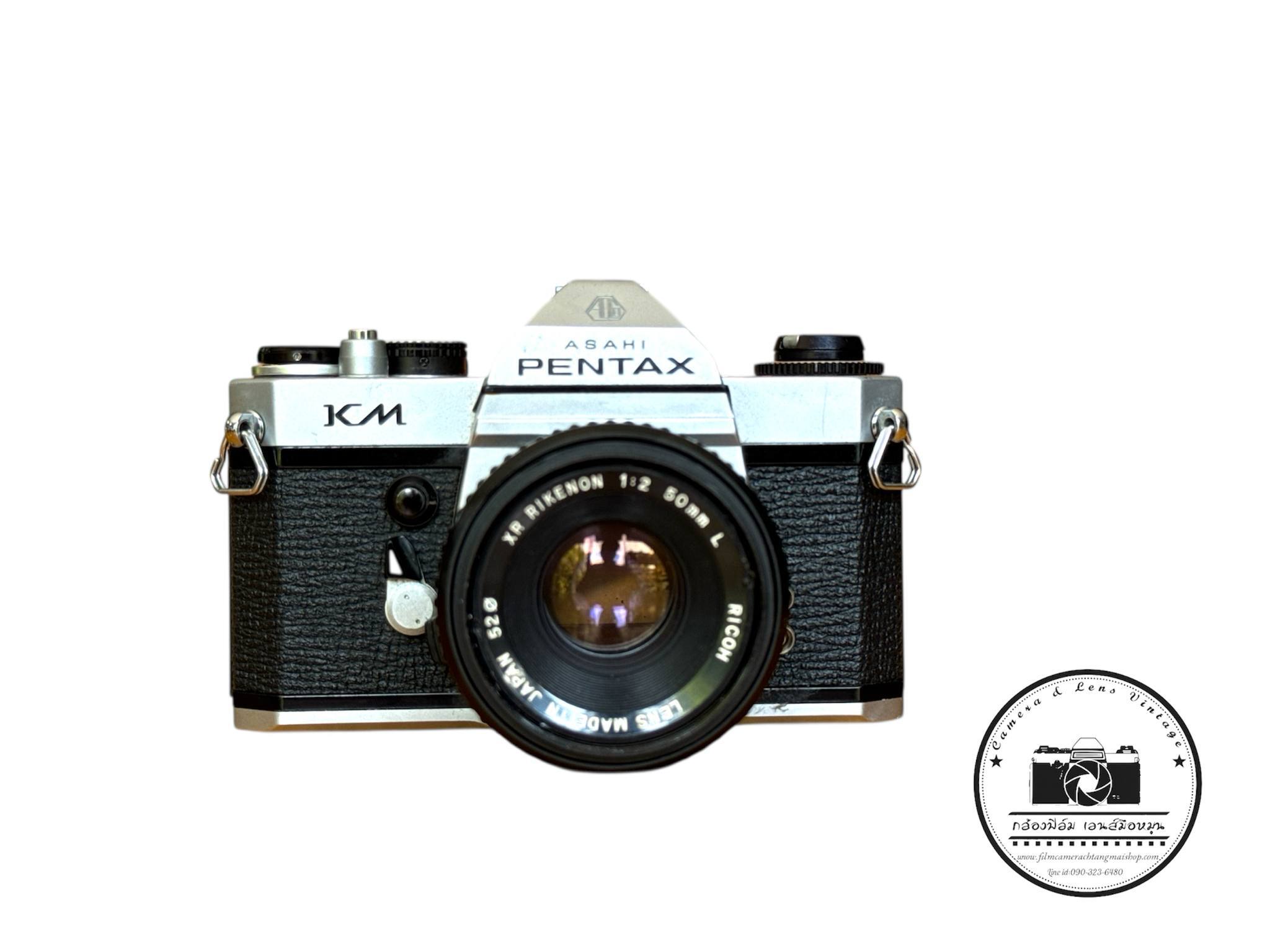 ASAHI PENTAX KM RICOH XR RIKENON 50MM.F2 L