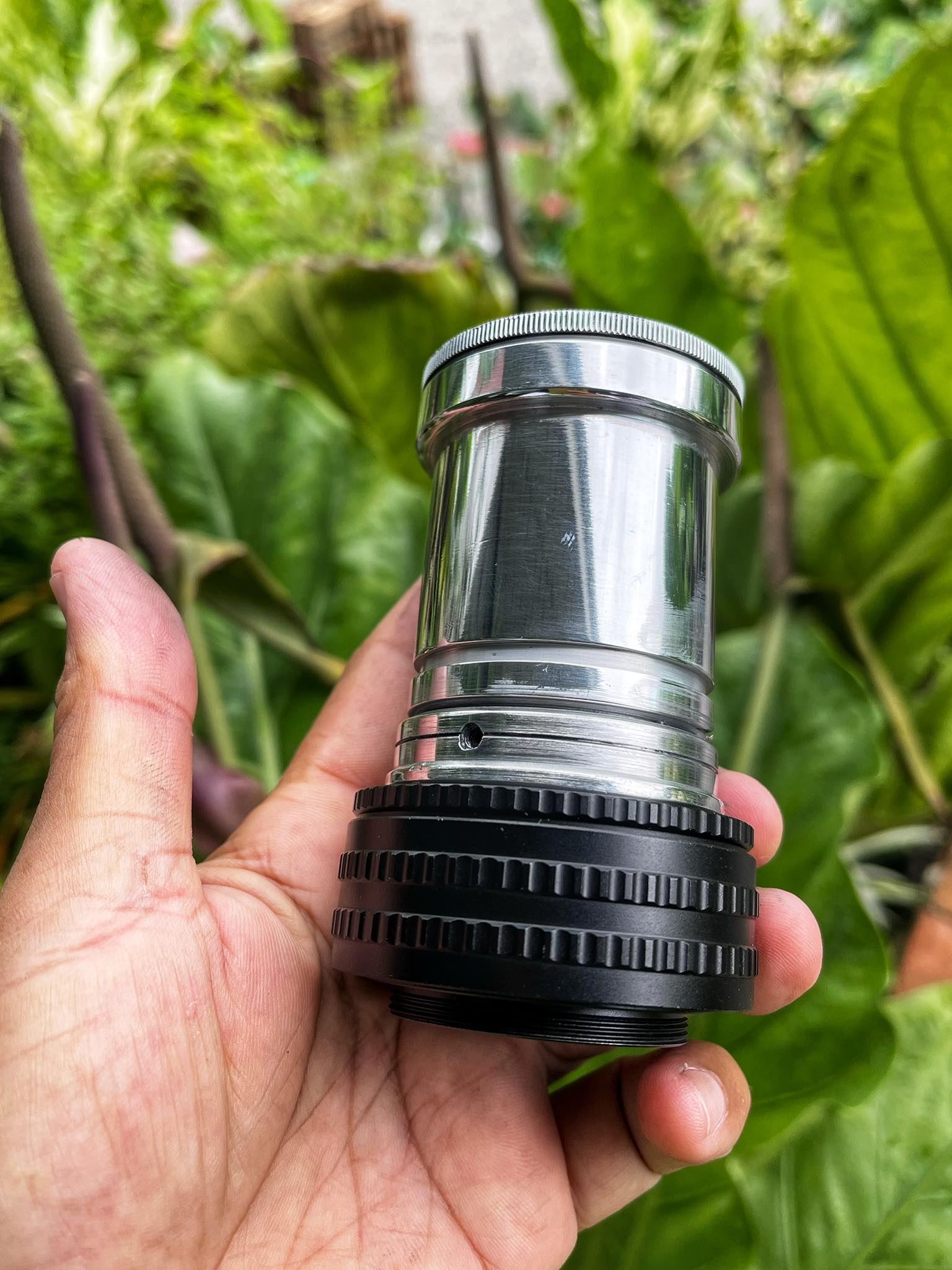 LEITZ HEKTOR 100MM.F2.5 MODIFIED M42 MOUNT