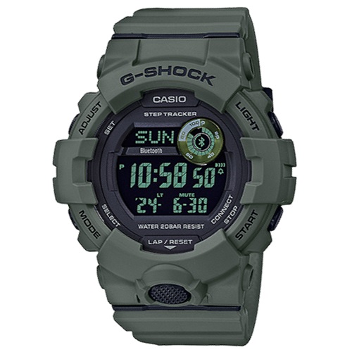 CASIO G-SHOCK นาฬิกาข้อมือ นาฬิกากันน้ำ นาฬิกาของแท้ ประกันศูนย์ CMG 1 ปี รุ่น GBD-800UC-3 นาฬิกาสีเขียว