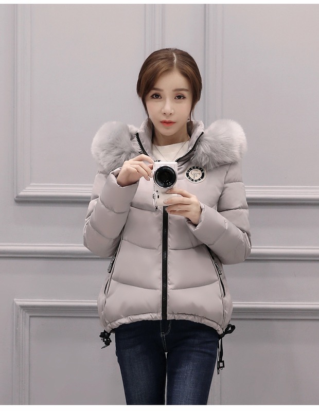 เสื้อกันหนาว กันหนาวฮูท บุนวมสีดำ แต่งเฟอร์ (ขนเฟอร์ถอดได้คะ) Size L/XL/XXLI ดำ