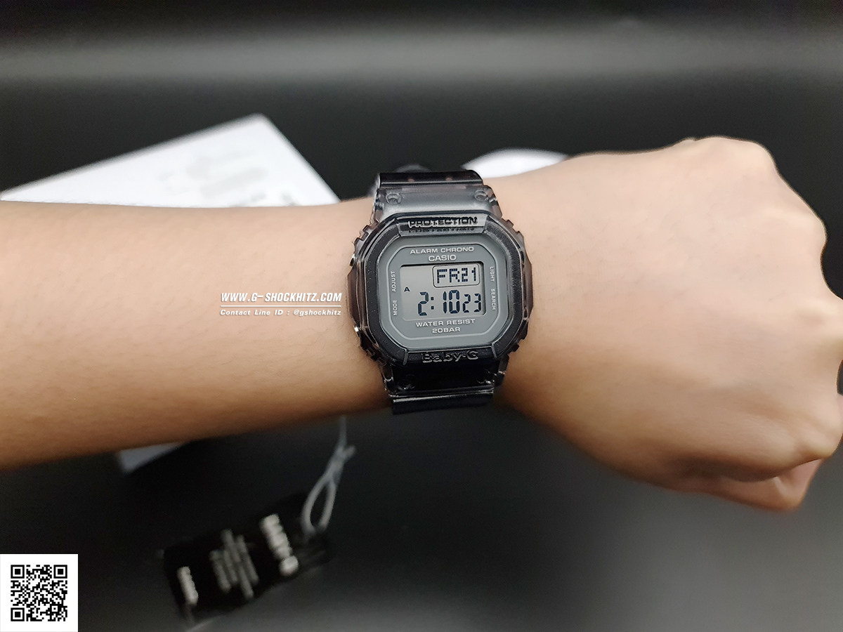 CASIO BABY-G นาฬิกาข้อมือ นาฬิกากันน้ำ นาฬิกาของแท้ ประกันศูนย์ CMG 1 ปี รุ่น BGD-560S-8 นาฬิกาสีดำ
