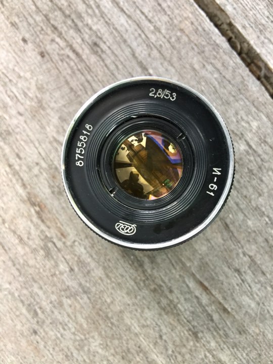 INDUSTAR-61 53MM.F2.8 LEICA M39 MOUNT