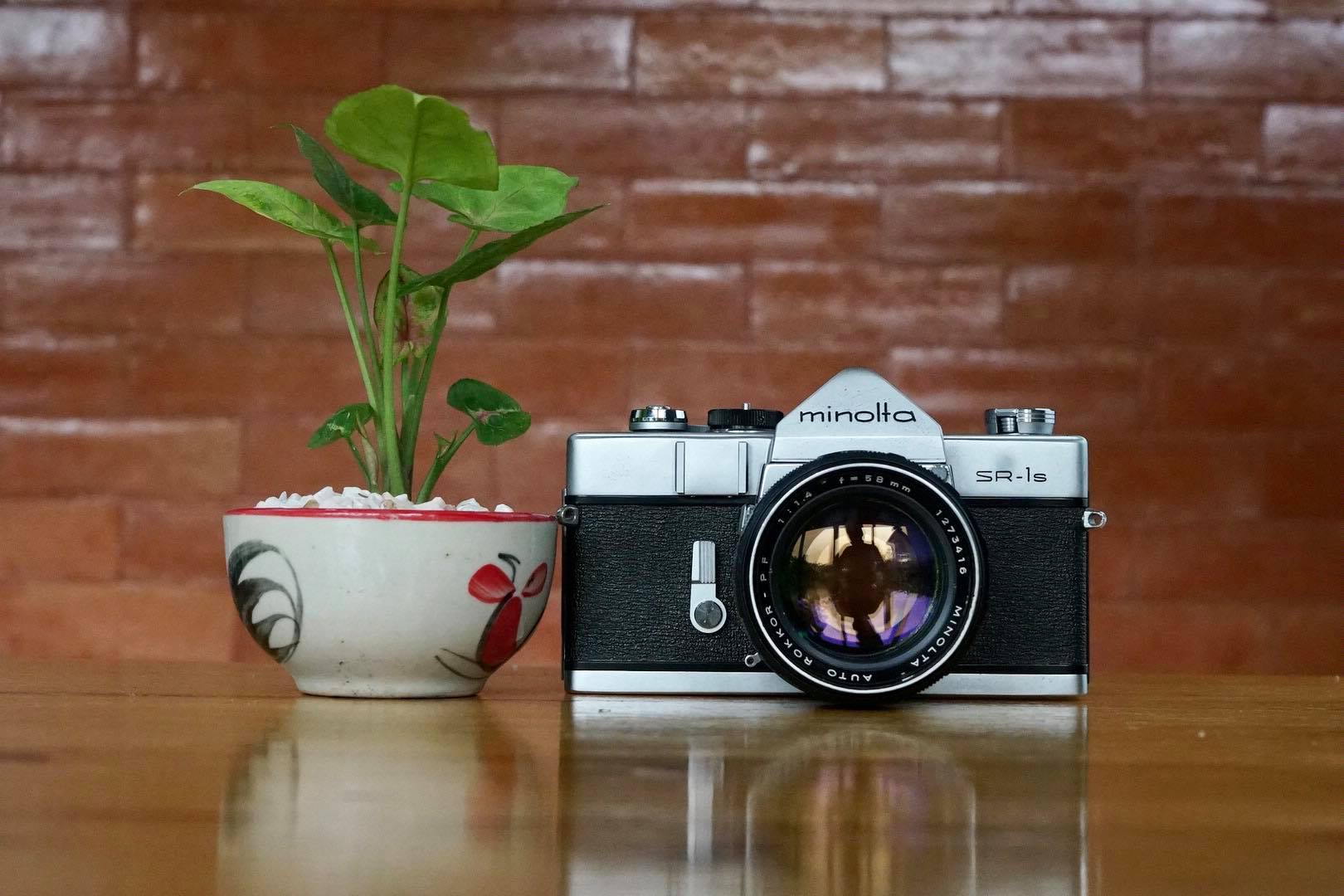 MINOLTA SR-1s MINOLTA AUTO ROKKOR-PF 58MM.F1.4