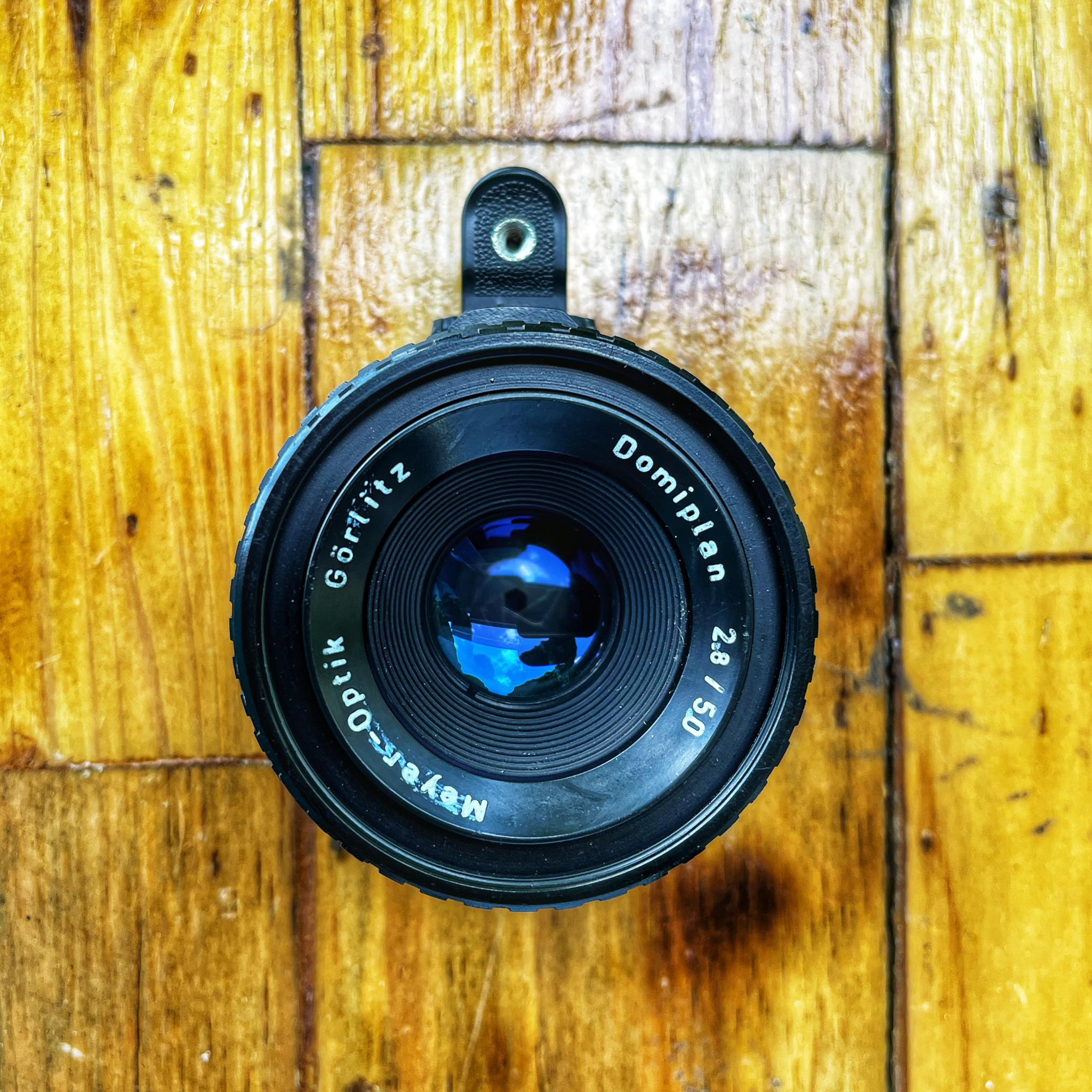 MEYER OPTIK GORLITZ DOMIPLAN 50MM.F2.8 EXAKTA MOUNT