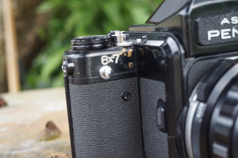 ASAHI PENTAX 6 x 7 SUPER MULTI COATED MACRO TAKUMAR 6x7 135MM.F4