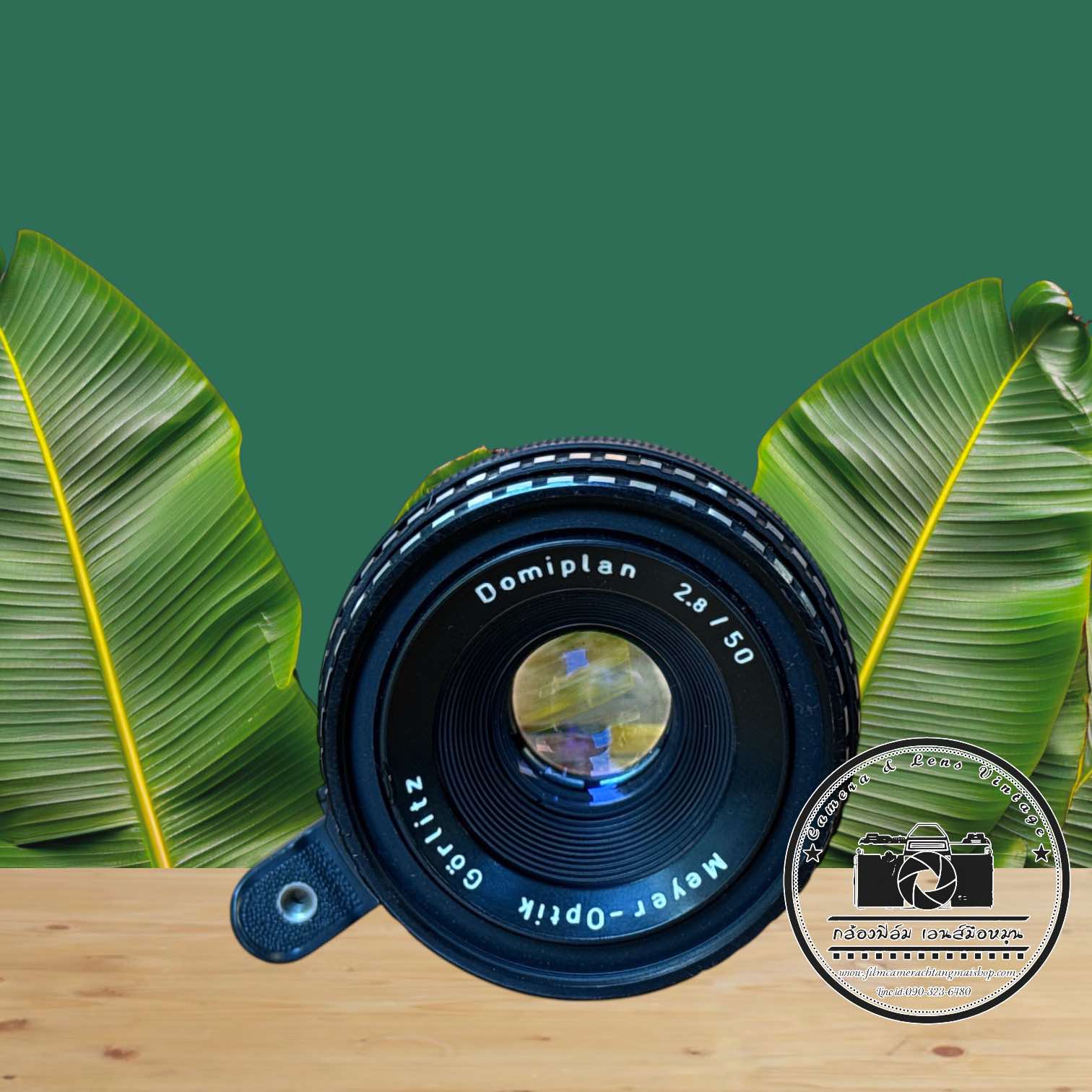 MEYER-OPTIK GORLITZ DOMIPLAN 50MM.F2.8 EXAKTAR MOUNT