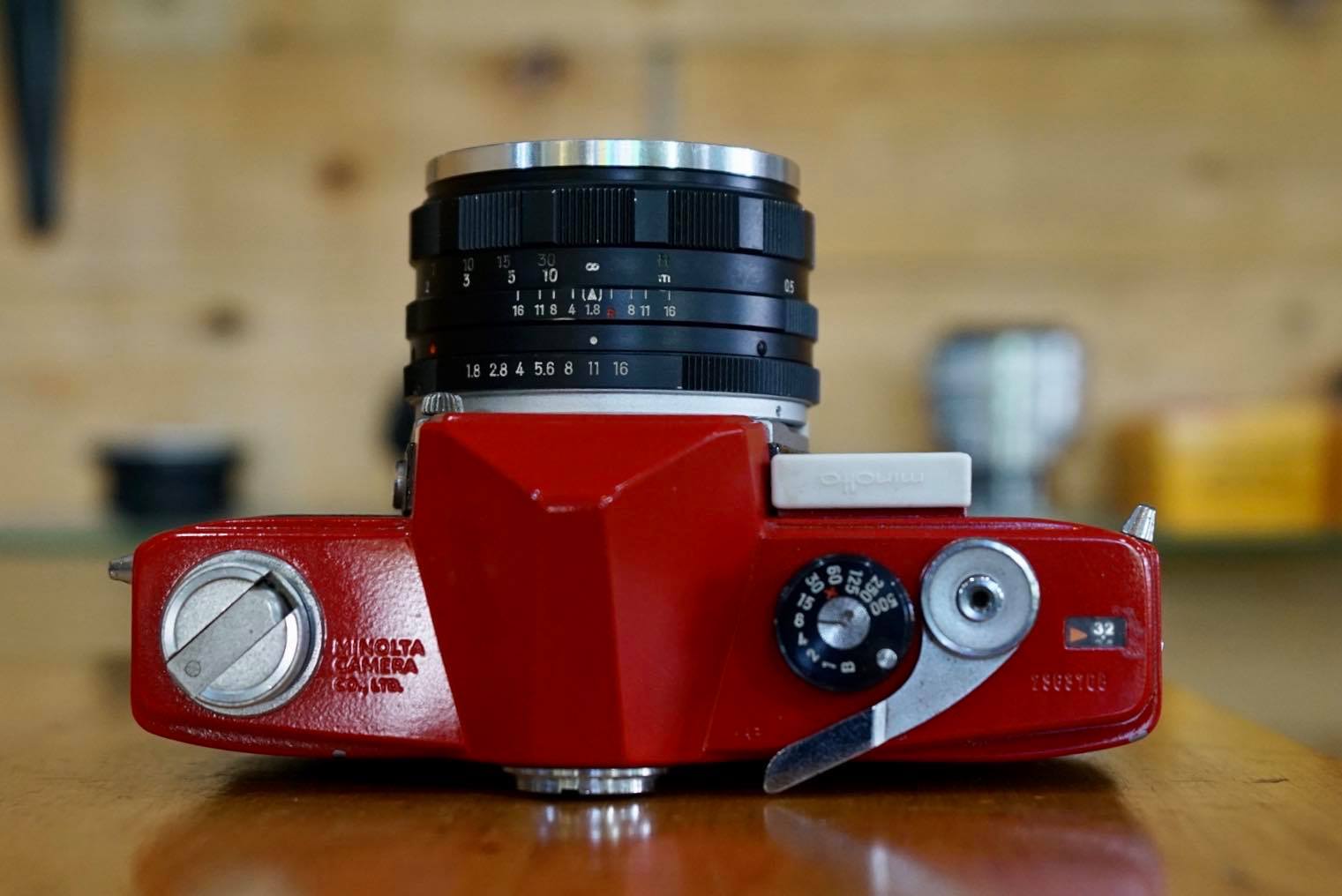 MINOLTA SR-1 MINOLTA AUTO ROKKOR-PF 55MM.F1.8