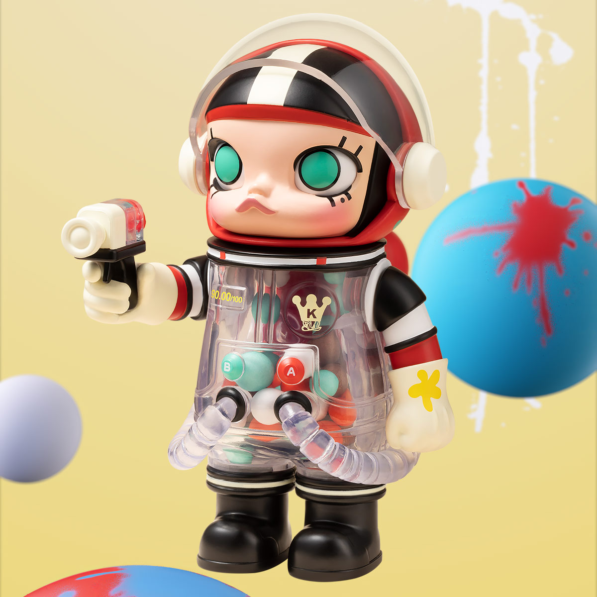 POP MART MEGA SPACE MOLLY 100% V.3 ลุ้นซีเคร็ท SERIES BLIND BOX