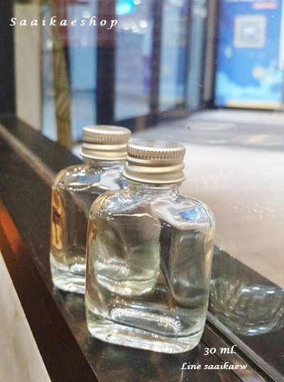 ขวดแก้วแบน น่ารัก30ml ขวดออยล์ ขวดน้ำผึ้ง