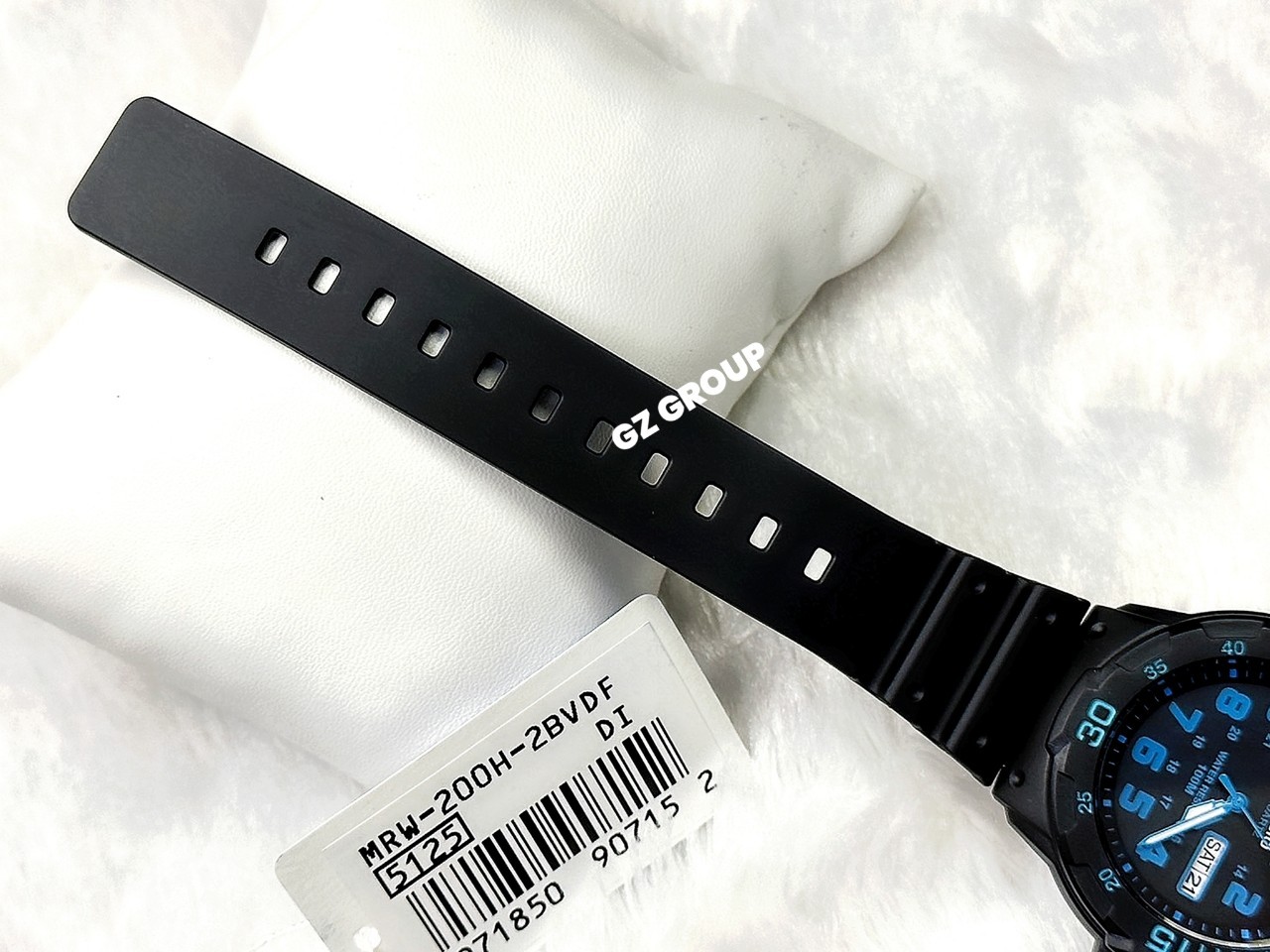 CASIO นาฬิกาคาสิโอ นาฬิกาข้อมือ นาฬิกากันน้ำ นาฬิกาของแท้ ประกันศูนย์ CMG 1 ปี รุ่น MRW-200H-2B นาฬิกาสีดำ