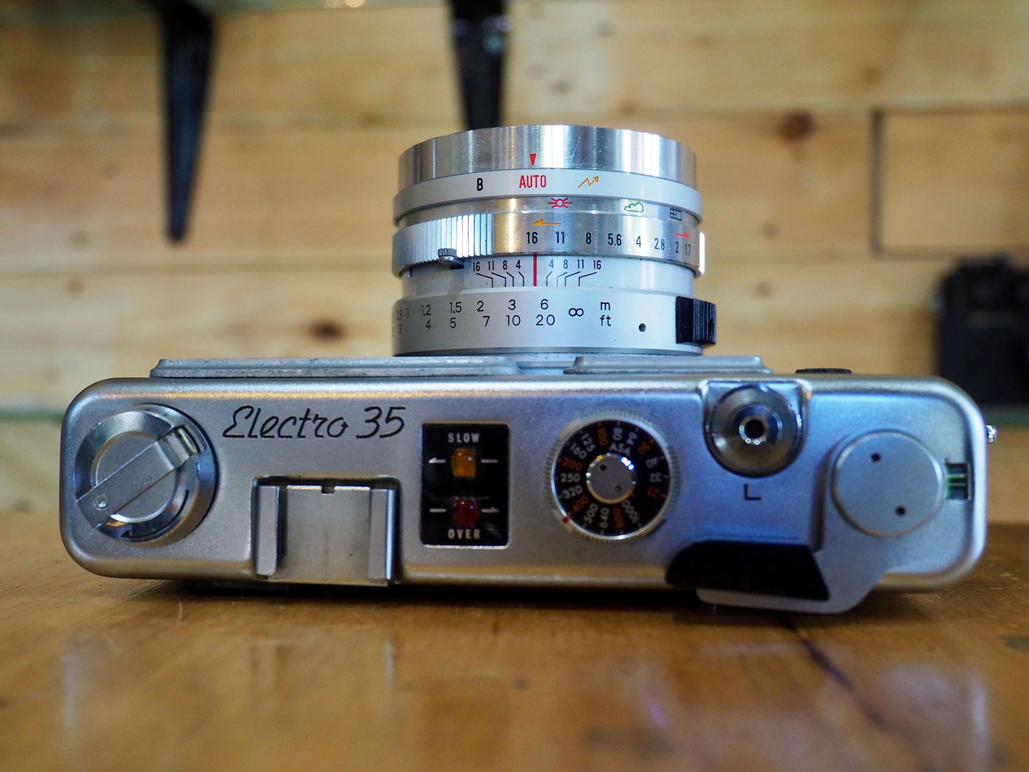 YASHICA ELECTRO 35 GS COLOR YASHINON-DX 45MM.1.7