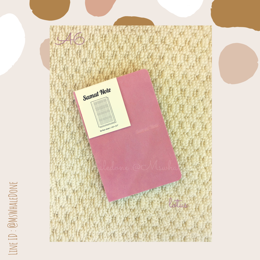 (ซื้อ4แถม1คละได้) ฟรี! แพคพร้อมแจกเทศกาลต่างๆ สมุดปกนุ่มละมุนA6 มีเส้น มี8สีพื้นคลาสสิคให้เลือก กระดาษไส้ในถนอมสายตา