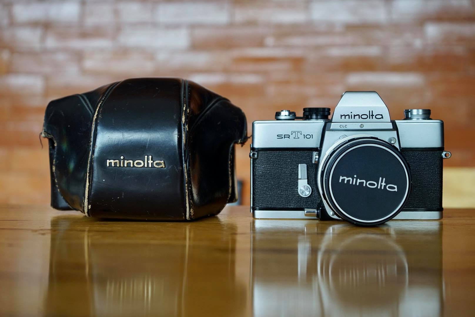 MINOLTA SRT101 MINOLTA MC ROKKOR-PF 55MM.F1.7