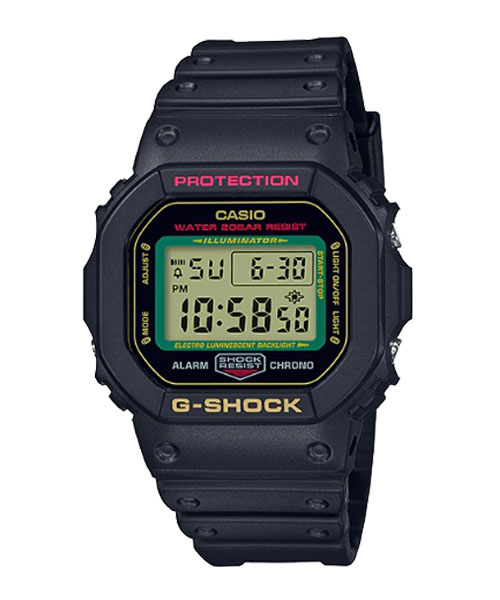 CASIO G-SHOCK นาฬิกาข้อมือ นาฬิกากันน้ำ นาฬิกาของแท้ ประกันศูนย์ CMG 1 ปี รุ่น DW-5600TMN-1D นาฬิกาสีดำ