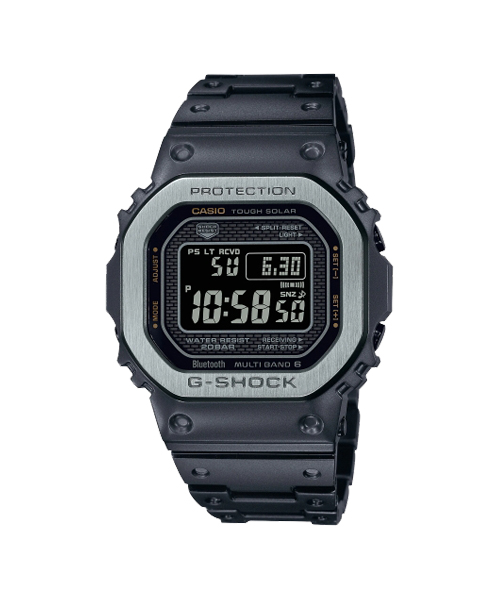 CASIO G-SHOCK นาฬิกาข้อมือ นาฬิกากันน้ำ นาฬิกาของแท้ ประกันศูนย์ CMG 1 ปี รุ่น GMW-B5000MB-1 นาฬิกาสีดำ