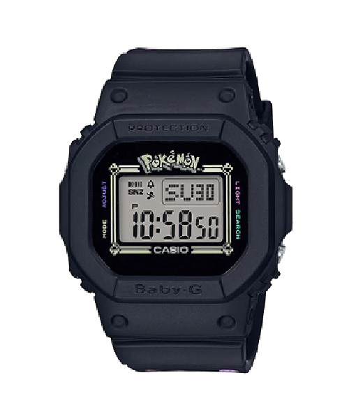 CASIO BABY-G นาฬิกาข้อมือ นาฬิกากันน้ำ นาฬิกาของแท้ ประกันศูนย์ CMG 1 ปี รุ่น BGD-560PKC-1D นาฬิกาสีดำ