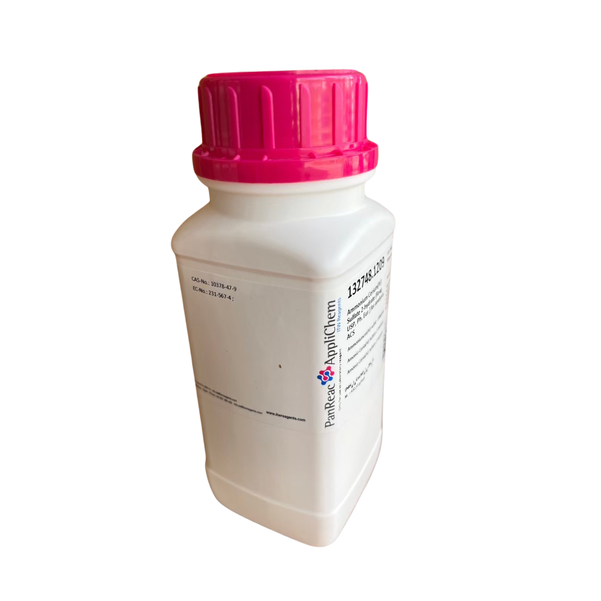 Ammonium Cerium (IV) Sulfate 2-Hydrate, AR/ACS 250 g. PanReac™