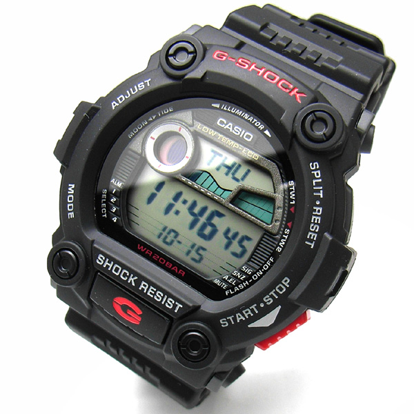 CASIO G-SHOCK นาฬิกาข้อมือ นาฬิกากันน้ำ นาฬิกาของแท้ ประกันศูนย์ CMG 1 ปี รุ่น G-7900-1D นาฬิกาสีดำ