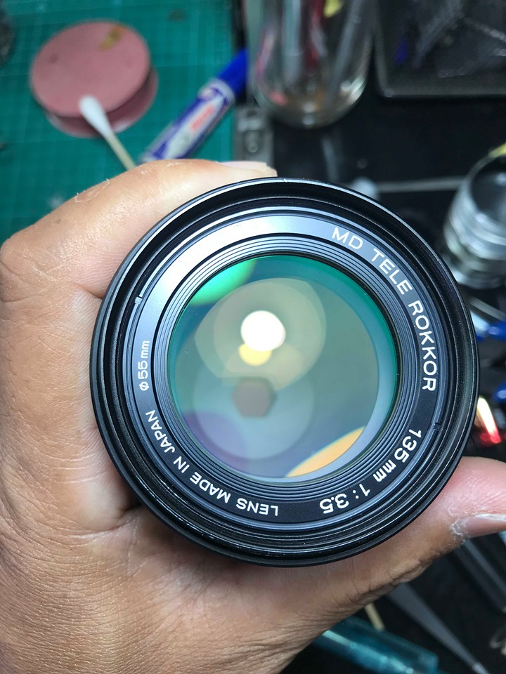 MINOLTA MD TELE ROKKOR 135MM. F.3.5 MD MOUNT