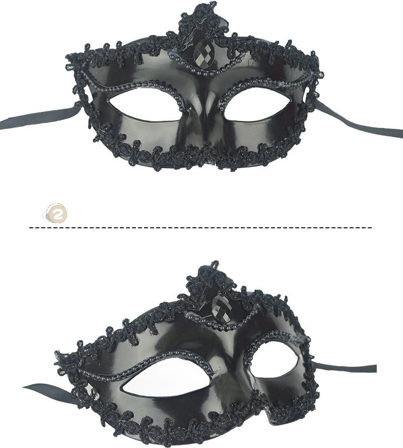 หน้ากากเจ้าหญิงครึ่งหน้า หน้ากากเต้นรำ ประดับคริสตัล หน้ากากปาร์ตี้ หน้ากากแฟนซี หน้ากากฮาโลวีน หน้ากากคอสเพลย์