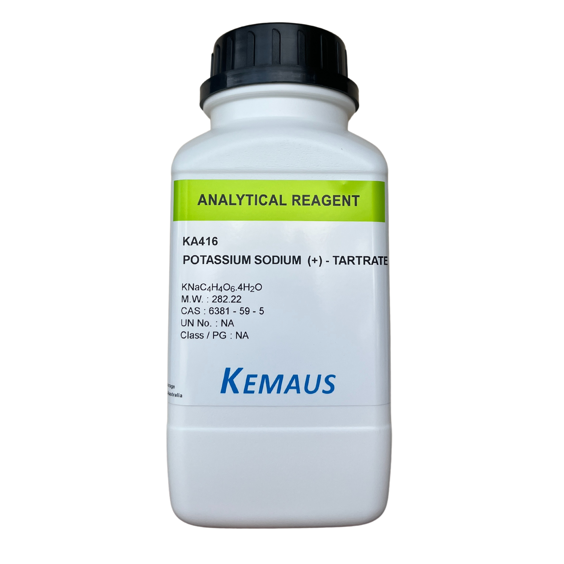 Potassium Sodium (+)- Tartrate 4-hydrate, AR KemAus™