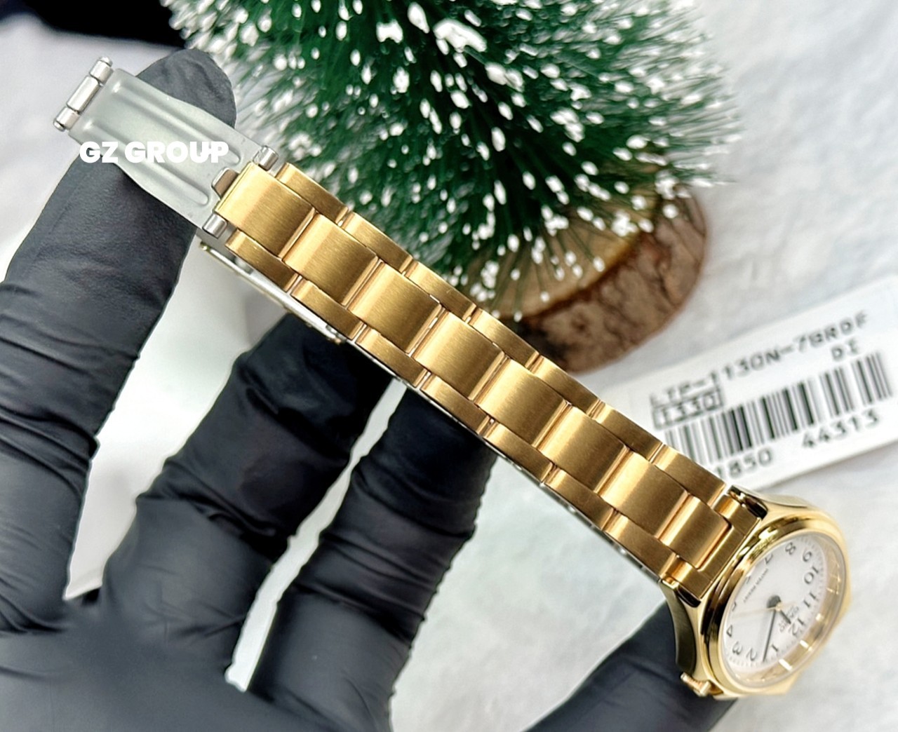 CASIO MID YEAR SALE นาฬิกาคาสิโอ พร้อมส่ง นาฬิกาข้อมือ นาฬิกากันน้ำ นาฬิกาของแท้ BTS ประกันศูนย์ CMG 1 ปี รุ่น LTP-1130N-7B นาฬิกาสีทอง