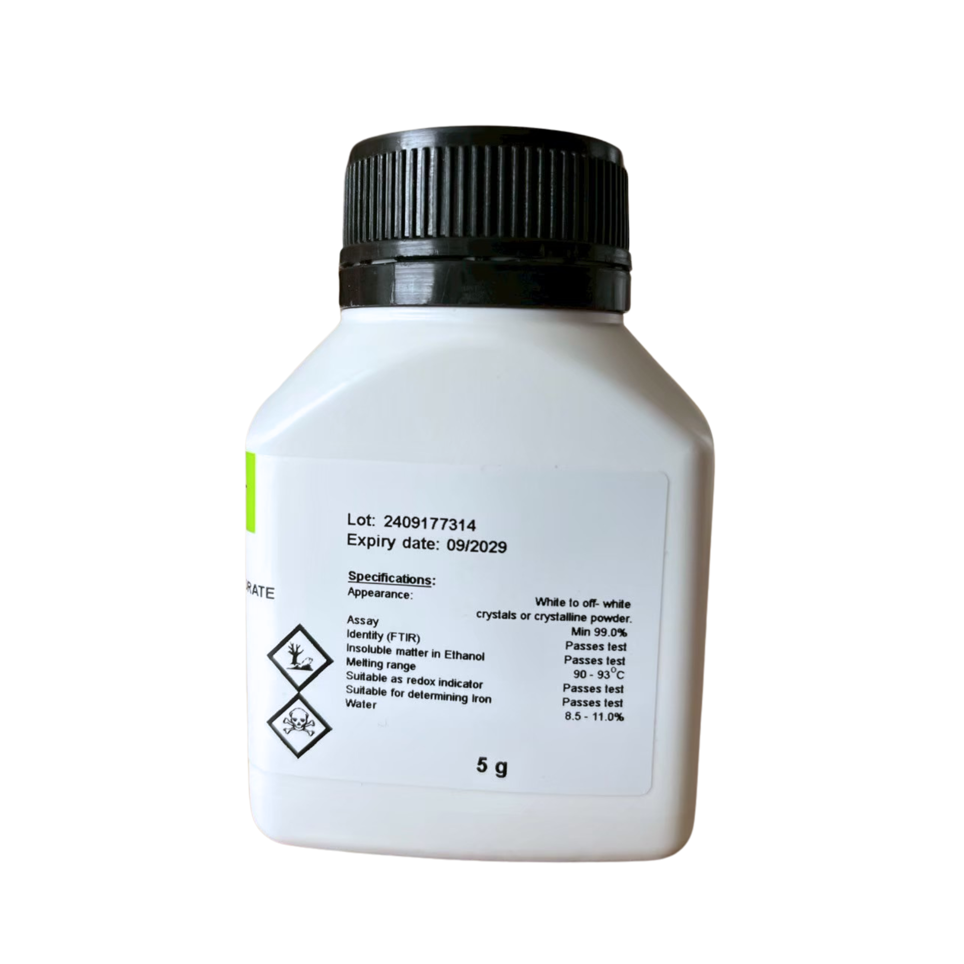 1,10-Phenanthroline monohydrate ,AR/ACS 5 g. "KemAus"