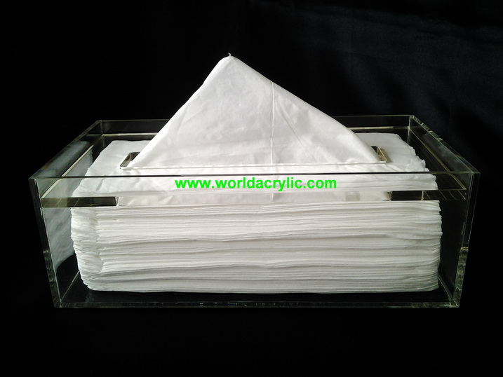 กล่องใส่กระดาษเช็ดหน้า/Acrylic Facial Tissue Box