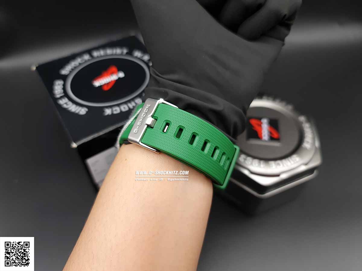 CASIO G-SHOCK นาฬิกาข้อมือ นาฬิกากันน้ำ นาฬิกาของแท้ ประกันศูนย์ CMG 1 ปี รุ่น GD-400-3D นาฬิกาสีเขียว