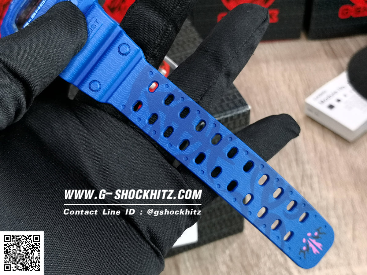 CASIO G-SHOCK นาฬิกาข้อมือ นาฬิกากันน้ำ นาฬิกาของแท้ ประกันศูนย์ CMG 1 ปี รุ่น GX-56SGZ-2 นาฬิกาสีน้้ำเงิน