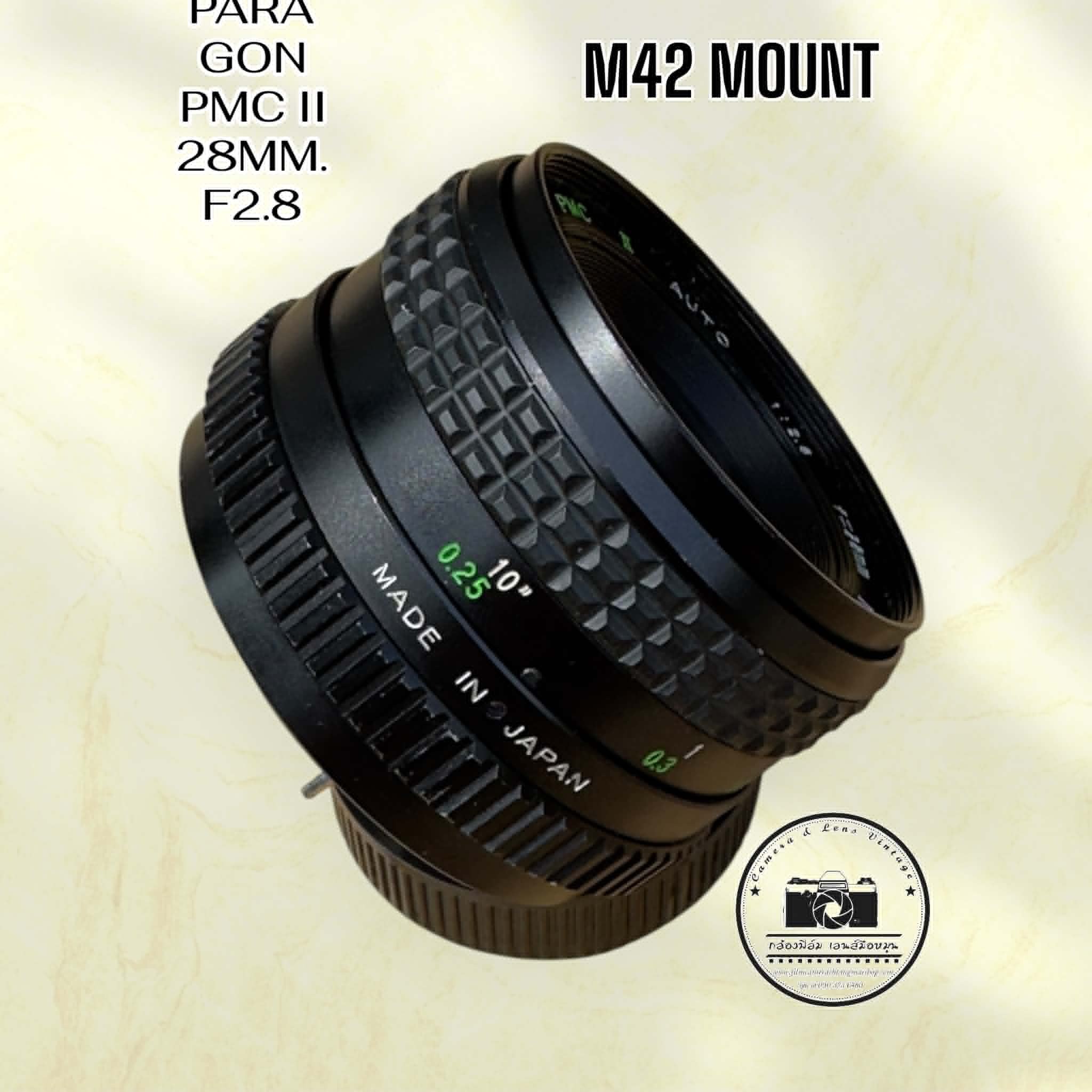 AUTO SUPER PARAGON PMC II 28MM.F2.8 M42 MOUNT