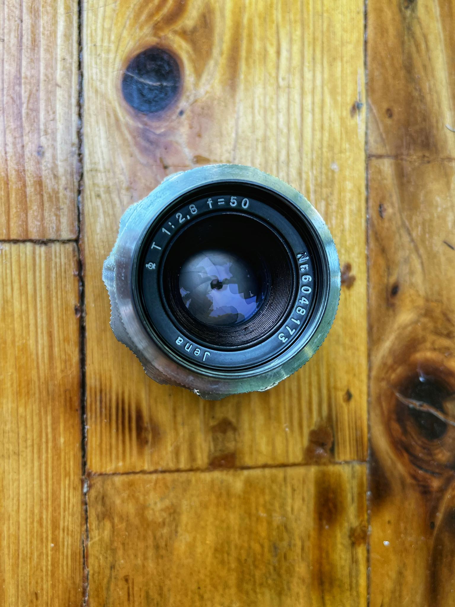 CARL ZEISS JENA 50MM.F2.8 Q1 T EXAKTA MOUNT