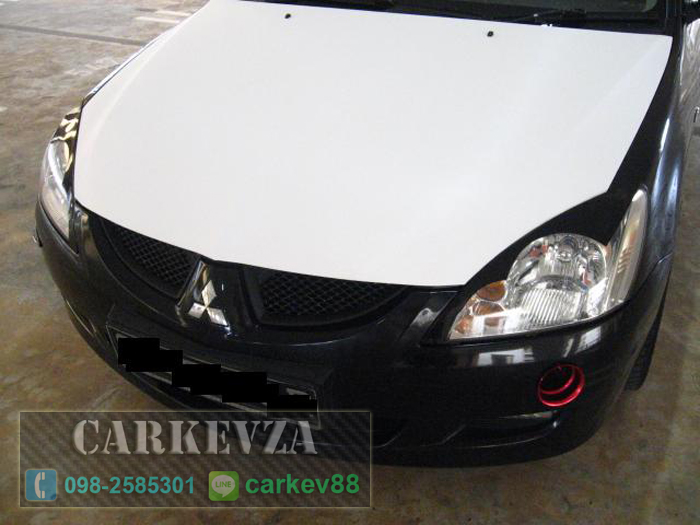 carbon 3D ลายใหญ่หนา 0.18mm 1.52x1m(Air bubble free)ขาว