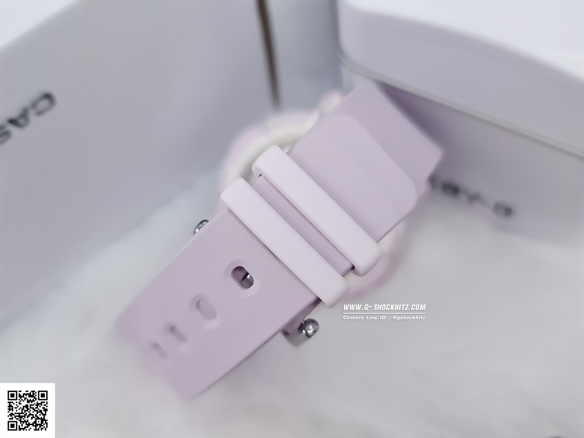 CASIO BABY-G นาฬิกาข้อมือ นาฬิกากันน้ำ นาฬิกาของแท้ ประกันศูนย์ CMG 1 ปี รุ่น BGA-290BD-6A นาฬิกาสีม่วง