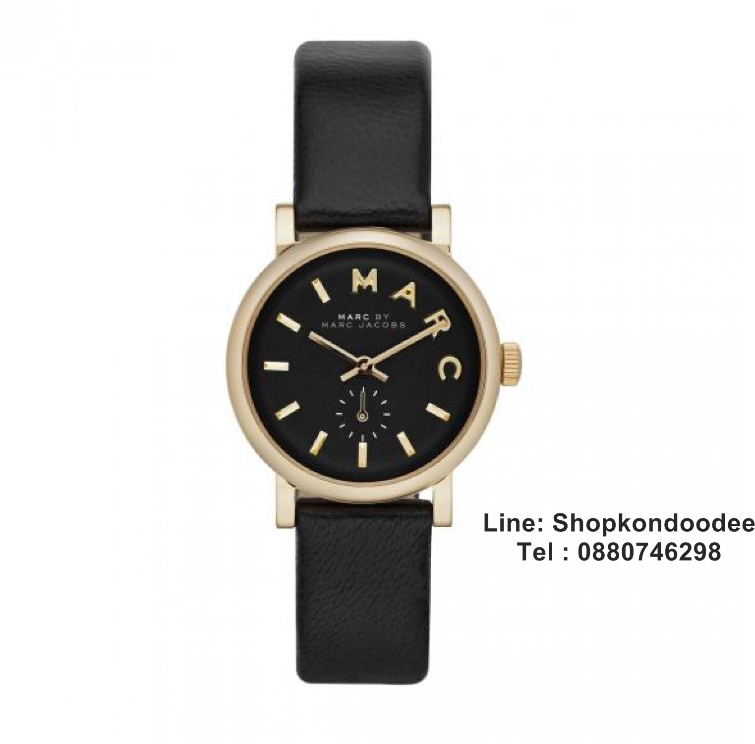 Marc by Marc Jacobs MBM1273 Baker Gold Ladies Watch