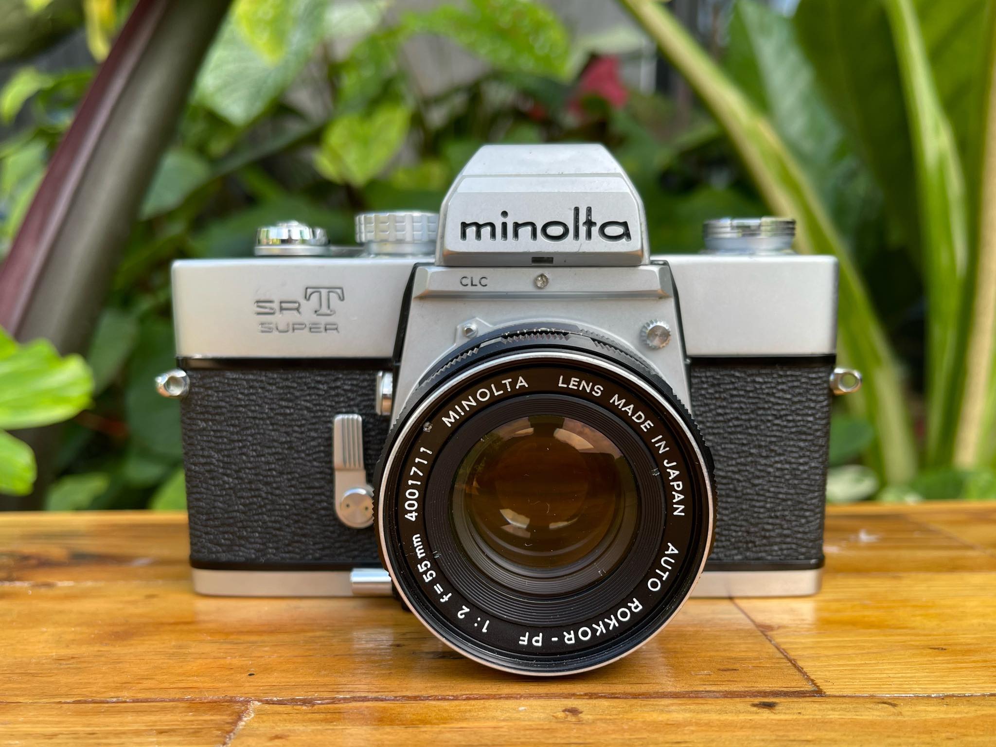 MINOLTA SRT SUPER MINOLTA AUTO ROKKOR-PF 55MM.F2