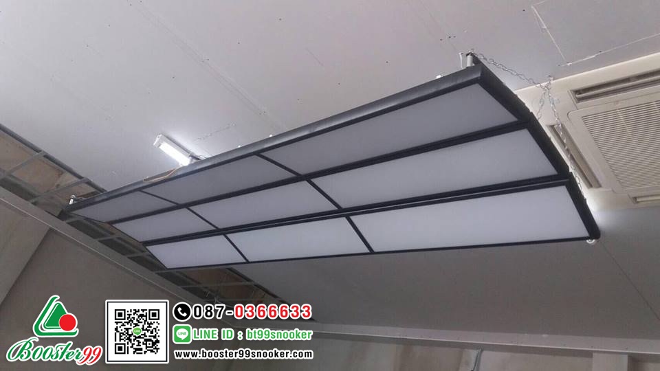 [KK12] โคมไฟ LED 3แถว ชุดมารตฐานแข่งขัน