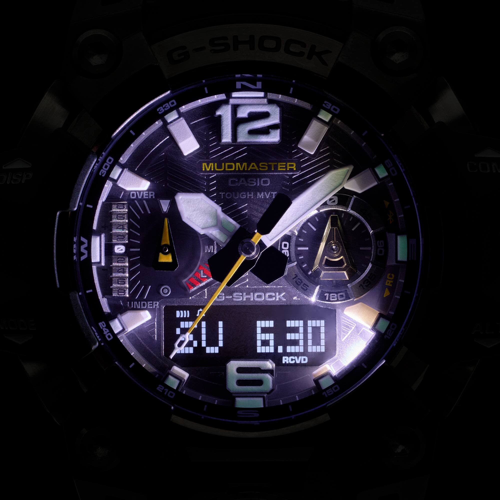 CASIO G-SHOCK นาฬิกาข้อมือ นาฬิกากันน้ำ นาฬิกาของแท้ ประกันศูนย์ CMG 1 ปี รุ่น GWG-ฺB1000-3A นาฬิกาสีเขียว